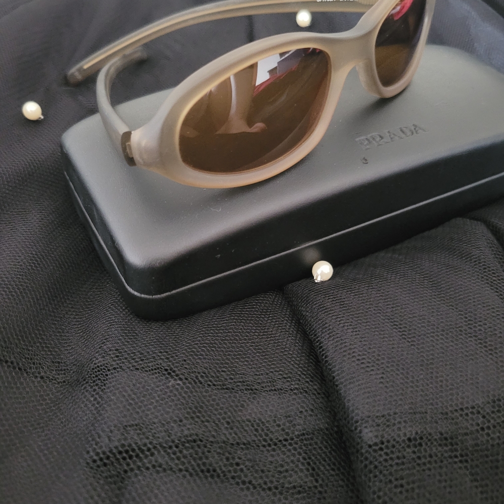 Prada Women's Brown Sunglasses - Picture 8 of 8
